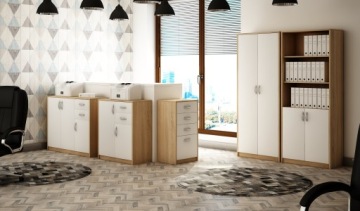 Компьютерный стол B003 COLOR SONOMA ДУБ-БЕЛЫЙ