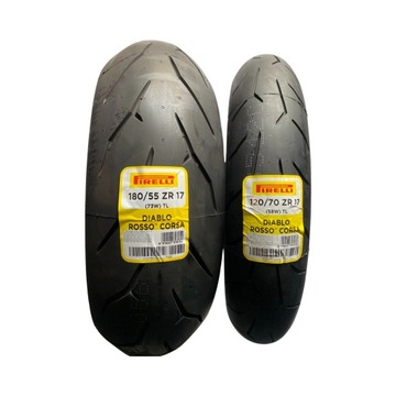 ШИНЫ PIRELLI DIABLO ROSSO CORSA 120/70/17 180/55/17 120/70ZR17 180/55ZR17