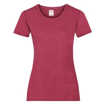 Koszulka damska T-shirt VALUEWEIGHT vintage red XL
