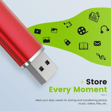 Флэш-накопитель 16 ГБ USB 2.0 красный Datram