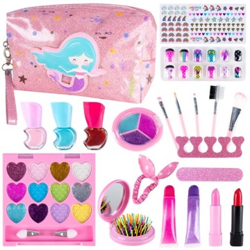 НАБОР КОСМЕТИКИ ДЛЯ МАКИЯЖА НОГТЕЙ «РУСАЛКА»