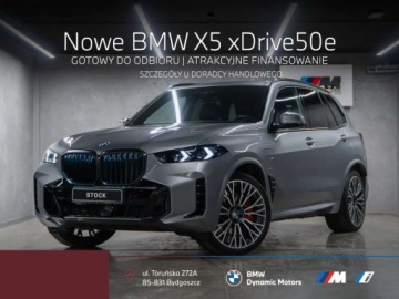 BMW X5 G05 SUV Plug-In Facelifting 3.0 50e 490KM 2025 BMW X5 xDrive50e 489 KM PHEV - Pakiet M Pro - Kamera 360 - Hak Holowniczy