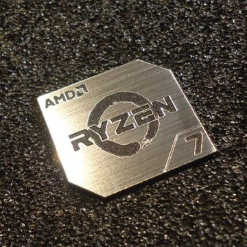 AMD RYZEN 7 CPU PC LOGO naklejka emblemat 428b