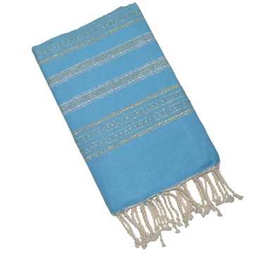 Ręcznik arabski FOUTA do sauny Spa hammam plażowy bawełna 190 x 100