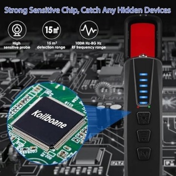 ДЕТЕКТОР СКРЫТОЙ КАМЕРЫ КАРМАННЫЙ ДЕТЕКТОР СИГНАЛА