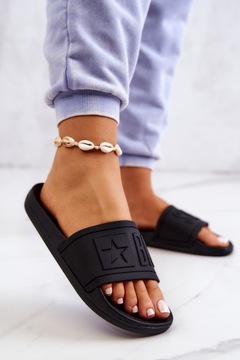 ЖЕНСКИЕ ШЛЕПАНЦЫ BIG STAR, ЧЕРНЫЕ DD274A271 41