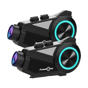 ИНТЕРКОМ-КАМЕРА FREEDCONN R3 QHD 2K WIFI BT ДУПЛЕКС 1000M 6 ЧЕЛОВЕК 2000 мАч