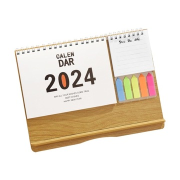 Kalendarz na biurko 2024 Blat w domu Organizowanie