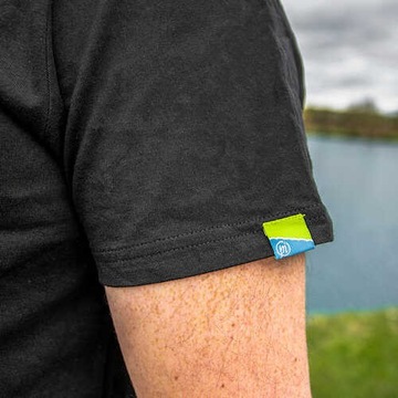 ЧЕРНАЯ ФУТБОЛКА «ПРЕСТОН» — L