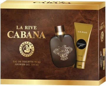 LA RIVE - ZESTAW CABANA - WODA TOALETOWA 90ml + ŻEL POD PRYSZNIC 100ml