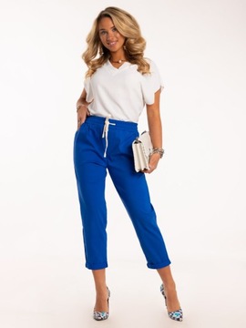 Удобные, модные женские брюки в рыбацком стиле на эластичном поясе, большие размеры, много размеров.