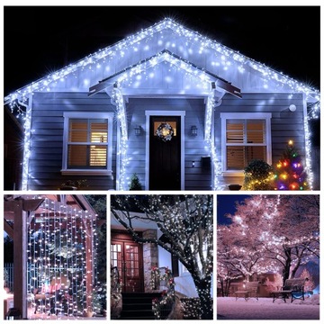100m LED string flashing lights holiday Christmas wedding decoration