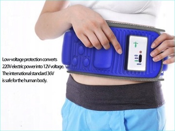 Вибромассажер для похудения с вибрационным поясом 130