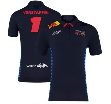 Koszulka polo MAX VERSTAPPEN RED BULL RACING F1 2024 r. L