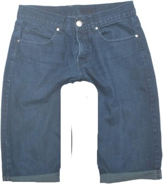 z Modne Spodenki Jeans Armani granatowy 32 z USA