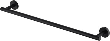 WIESZAK ŁAZIENKOWY NA RĘCZNIKI DRĄŻEK 60cm KES CZARNY