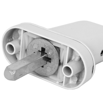 ОКОННАЯ РУЧКА С КЛЮЧОМ И ЗАМКОМ, БЕЛАЯ