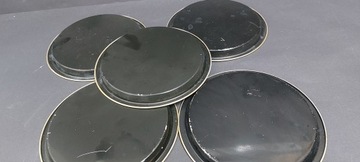 5 металлических подносов с китайским винтажным дизайном