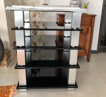 NORSTONE SQUARE ЭКСКЛЮЗИВНЫЙ СТОЛ 80 кг МАТОВЫЙ АЛЮМИНИЙ + ЗАКАЛЕННОЕ СТЕКЛО