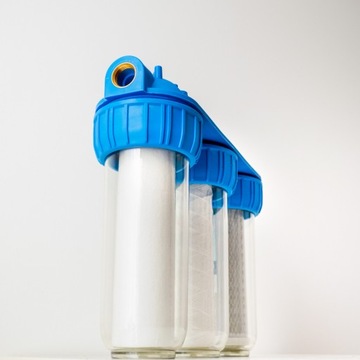 3-СТУПЕНЧАТАЯ СИСТЕМА ОЧИСТКИ ВОДЫ ФИЛЬТР 3 3/4 ДЮЙМА