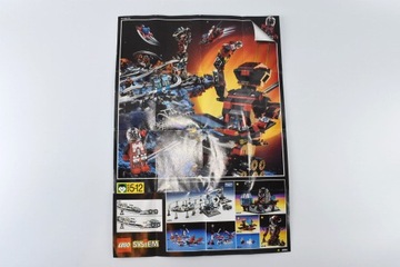 LEGO plakat ulotka Space Spyrius / Unitron [1994] A4