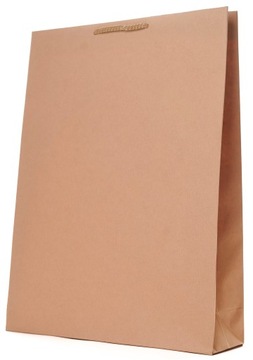 Torby papierowe a3 PRESTIŻ brąz EKO 30x9x40 25 szt