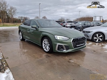 Audi A5 F5 2021 Audi A5 Sportback 2,0 TDI 136KM navi alcantara automat S line oplacony 2.0, zdjęcie 3