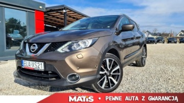 Nissan Qashqai II Crossover 1.6 dCi 130KM 2017 Nissan Qashqai 1.6D 130KM manual Navi kamery 360 bi xenony panorama 1.6