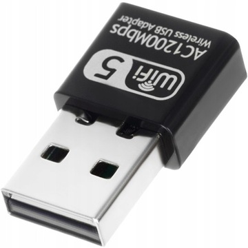 Адаптер WIFI-USB 1200 Мбит/с Сетевая карта WI-FI Беспроводной адаптер 5G