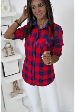 ВЕСЕННЯЯ СЛУЧАЙНАЯ РУБАШКА В КЛЕТКУ NESSI! WZ.8 л