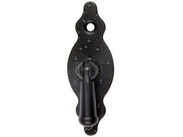 Uchwyt meblowy CZARNY wiszący pion KUTY 1005-28-80