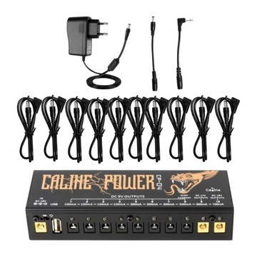 Efektor gitarowy Zasilacz Efekt Płytka pedałowa 18V 1A dla 9V/12V/18V