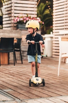 Scoot and Ride Set Lemon Highwaykick 3 + светодиодный шлем S-M 3L +