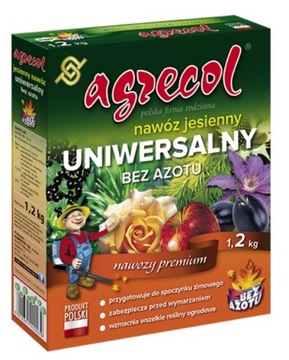 Nawóz jesienny uniwersalny bez azotu 1,2kg AGRECOL