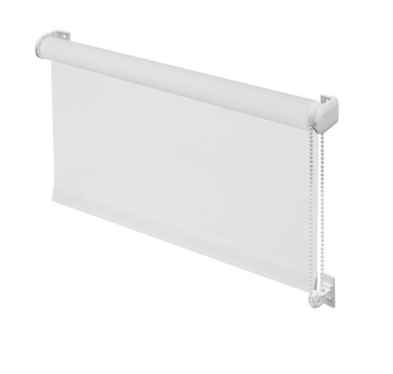 Roleta ścienna gładka pastowana biała 60 x 170 cm