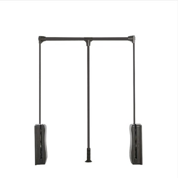 Pantograf wieszak opuszczany 45-60cm - Mocca