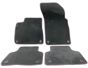 LAMBORGHINI URUS dywaniki, floor mats BLACK RED