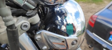 YAMAHA XJ 600 голый передний фонарь ФАРА МОТОЦИКЛА GS 500 CB FRONT BANDI