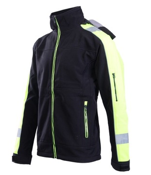 РАБОЧАЯ КУРТКА SOFTHELL ВОДОНЕПРОНИЦАЕМАЯ С КАПЮШОНОМ, УДОБНАЯ, ВЫСОКОГО КАЧЕСТВА, размер 3XL.