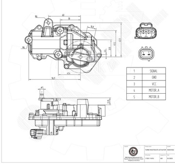 TOYOTA HILUX 2.4 D VIII VENTIL SEŘIZOVACÍ TURBO 1720111070