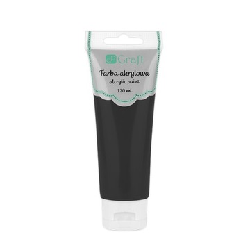 Farba akrylowa 120 ml lamp black