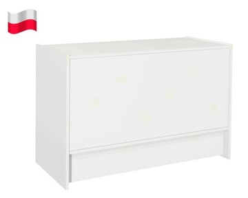 SHOP COUNTER 120 + ЗАМОК ЯЩИКА Прилавок мебельный БЕЛЫЙ