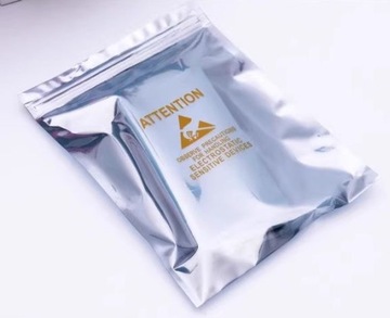 Woreczki antystatyczne 8x12 cm ESD torba Zip Lock 100szt APET/CPP grube