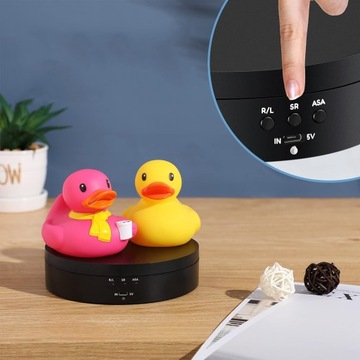 ПРОФЕССИОНАЛЬНАЯ ЭЛЕКТРИЧЕСКАЯ ПОВОРОТНАЯ ПОДСТАВКА ДЛЯ ВЫСТАВКИ ЮВЕЛИРНЫХ УКРАШЕНИЙ 14,5 СМ