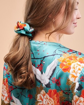 Резинка для волос из шелкового атласа ALMANIA - Токио