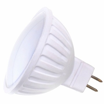 JAK 35W - ŻARÓWKA ledowa 12 SMD LED diodowa MR16 12V AC DC 4,5W GU5.3 MR-16