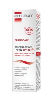 Emolium Dermocare Krem Na Wiatr I Mróz SPF 20 KRÓTKI TERMIN WAŻNOŚCI