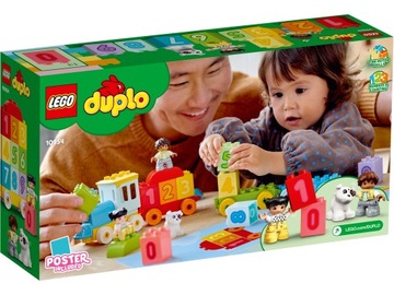 LEGO Duplo 10954 Pociąg z cyferkami nauka liczenia