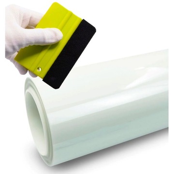 FOLIA OCHRONNA PPF BEZBARWNA SAMOPRZYLEPNA GRUBA + RAKLA