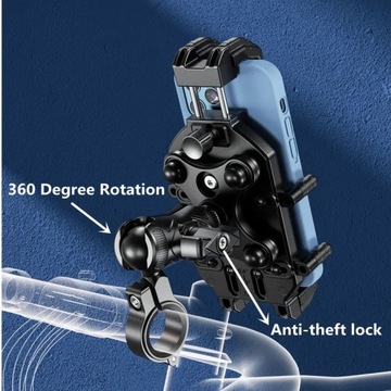 АНТИВИБРАЦИОННЫЙ ДЕРЖАТЕЛЬ ДЛЯ ТЕЛЕФОНА НА МОТОЦИКЛЕ - РАМА